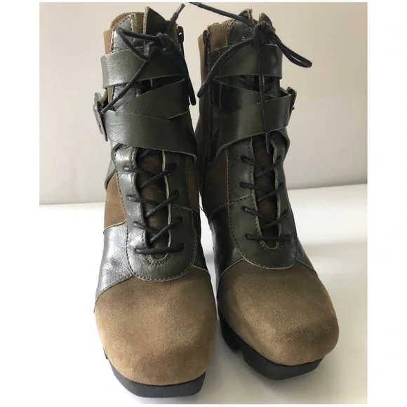 LIKE SMUG BY PROPHECY ANKLE BOOTS SIZE US 7/ EUR 37 - Picture 4 of 11